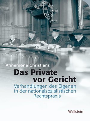 cover image of Das Private vor Gericht